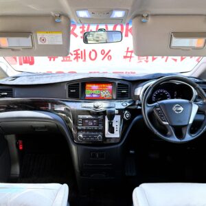 ELGRAND エルグランド　ライダー　白本革シート仕様マニュアルシート【総合評価優良車】【特別仕様車】