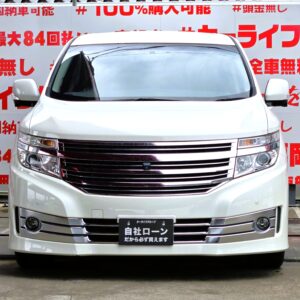 ELGRAND エルグランド　ライダー　黒本革シート仕様マニュアルシート【特別仕様車】