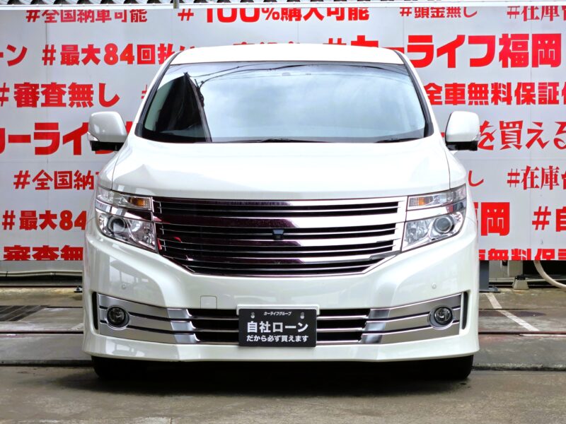 ELGRAND エルグランド ライダー 黒本革シート仕様マニュアルシート【特別仕様車】
