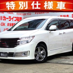 ELGRAND エルグランド　ライダー　黒本革シート仕様マニュアルシート【特別仕様車】