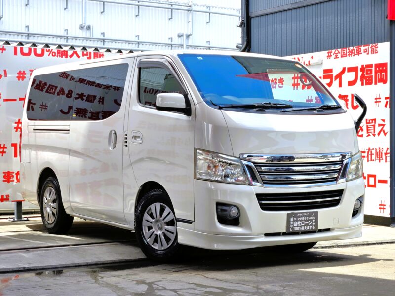 CARAVAN NV350 キャラバン ロングプレミアムGX 【車検1年付】