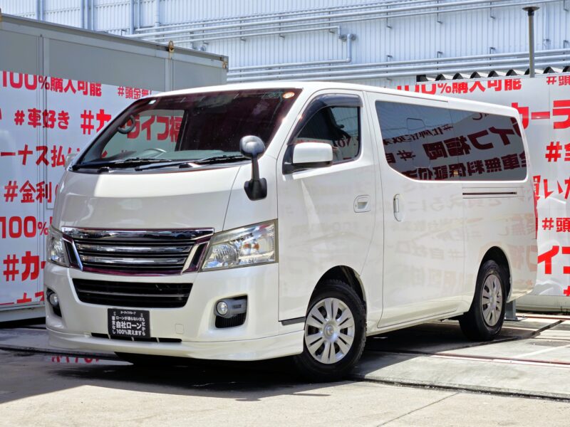 CARAVAN NV350　キャラバン　ロングプレミアムGX　【車検１年付】