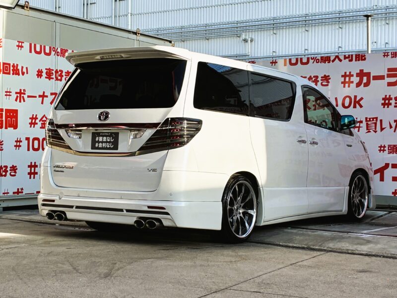 VELLFIRE ヴェルファイア 2.4Zプラチナセレクション【特別仕様車】【カスタム】【車検2年付】