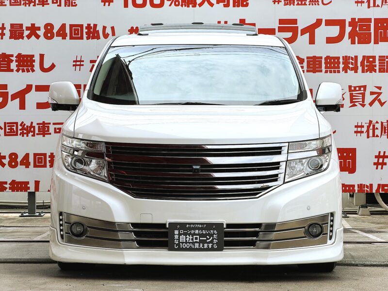 ELGRAND エルグランド ライダー ブラックライン 黒本革シート仕様マニュアルシート【特別仕様車】【カスタム】【車検2年付】