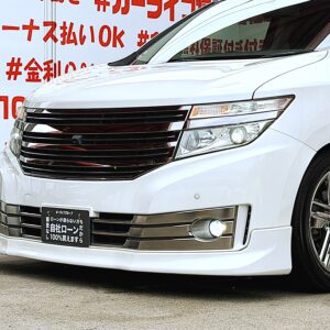 ELGRAND　エルグランド　ライダー ブラックライン 黒本革シート仕様マニュアルシート【特別仕様車】【カスタム】【車検２年付】