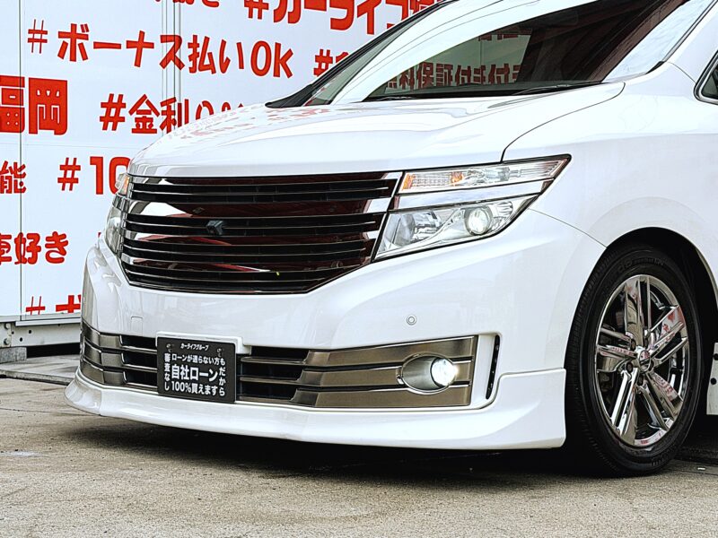 ELGRAND エルグランド ライダー ブラックライン 黒本革シート仕様マニュアルシート【特別仕様車】【カスタム】【車検2年付】