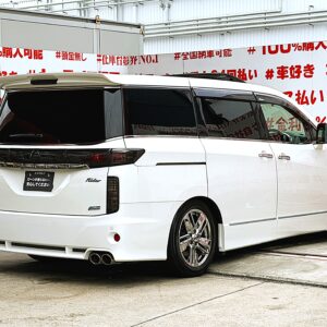 ELGRAND　エルグランド　ライダー ブラックライン 黒本革シート仕様マニュアルシート【特別仕様車】【カスタム】【車検２年付】