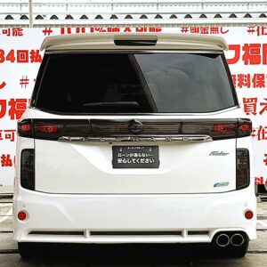 ELGRAND　エルグランド　ライダー ブラックライン 黒本革シート仕様マニュアルシート【特別仕様車】【カスタム】【車検２年付】