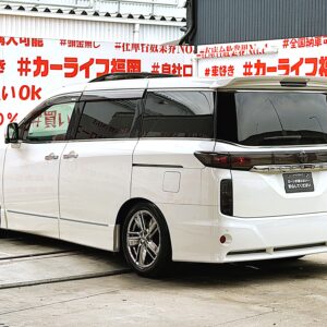 ELGRAND　エルグランド　ライダー ブラックライン 黒本革シート仕様マニュアルシート【特別仕様車】【カスタム】【車検２年付】