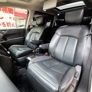 ELGRAND　エルグランド　ライダー ブラックライン 黒本革シート仕様マニュアルシート【特別仕様車】【カスタム】【車検２年付】