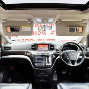 ELGRAND　エルグランド　ライダー ブラックライン 黒本革シート仕様マニュアルシート【特別仕様車】【カスタム】【車検２年付】