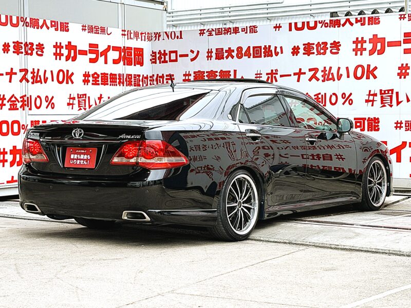 CROWN クラウン 2.5アスリート ナビパッケージ【総合評価優良車】【カスタム】【車検2年付】
