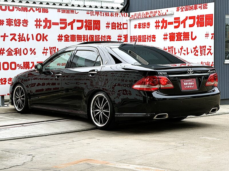 CROWN クラウン 2.5アスリート ナビパッケージ【総合評価優良車】【カスタム】【車検2年付】