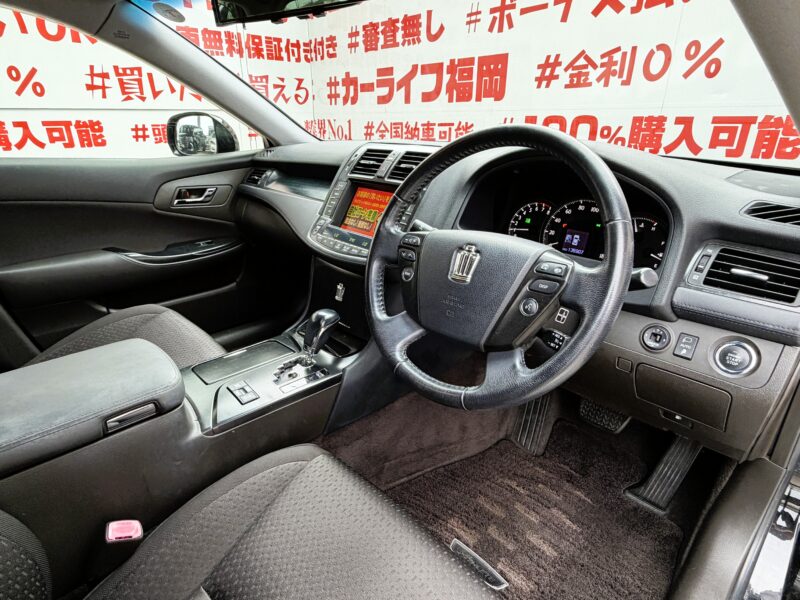 CROWN クラウン 2.5アスリート ナビパッケージ【総合評価優良車】【カスタム】【車検2年付】