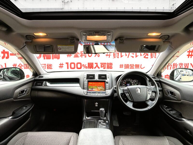 CROWN クラウン 2.5アスリート ナビパッケージ【総合評価優良車】【カスタム】【車検2年付】