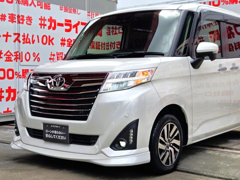 ROOMY ルーミー カスタムG 後期型 【車検2年付】