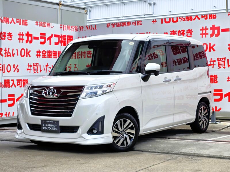 ROOMY ルーミー カスタムG 後期型 【車検2年付】