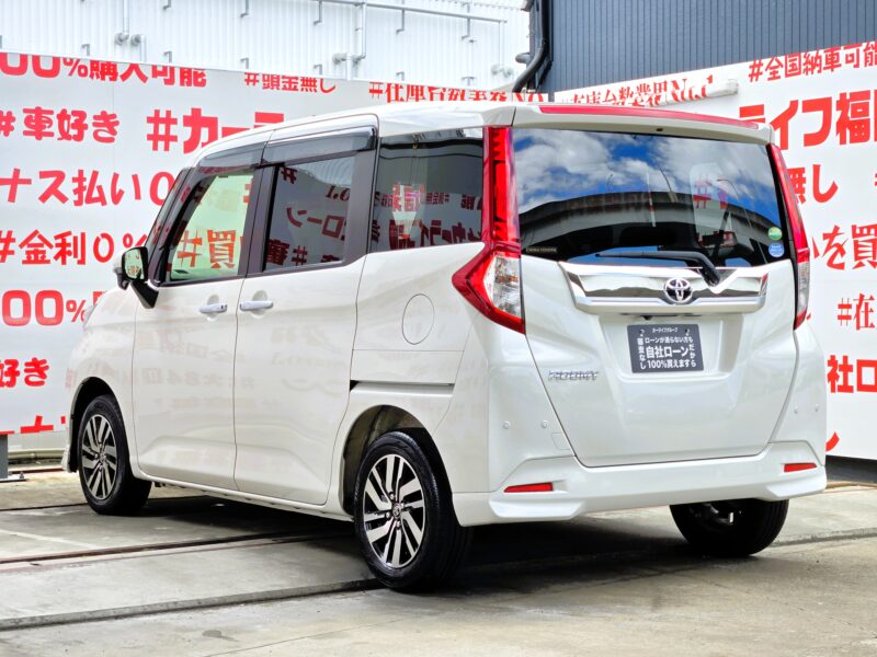 ROOMY ルーミー カスタムG 後期型 【車検2年付】