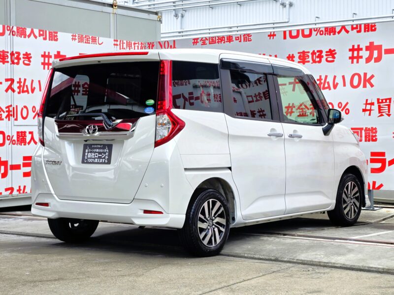 ROOMY ルーミー カスタムG 後期型 【車検2年付】