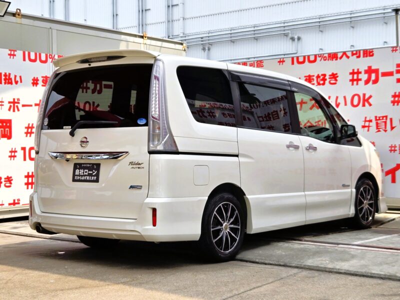 SERENA セレナ ライダー ブラックライン S-HYBRID 【総合評価優良車】【特別仕様車】【車検2年付】