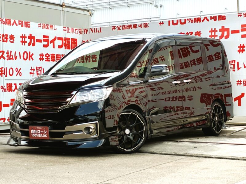SERENA　セレナ　ライダーブラックライン【特別仕様車】【車検2年付】
