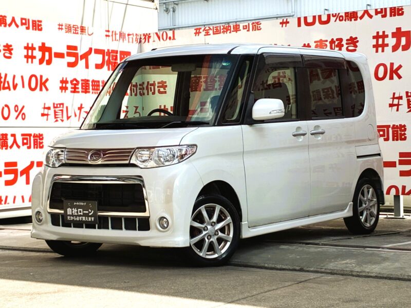 TANTO CUSTOM　タント　カスタムX 【車検2年付】