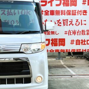 TANTO CUSTOM タント カスタムX 【車検2年付】
