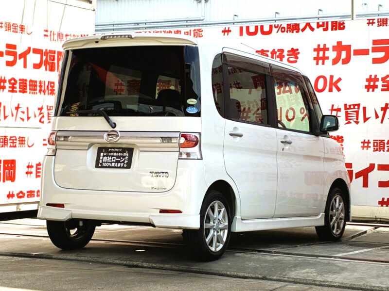 TANTO CUSTOM タント カスタムX 【車検2年付】