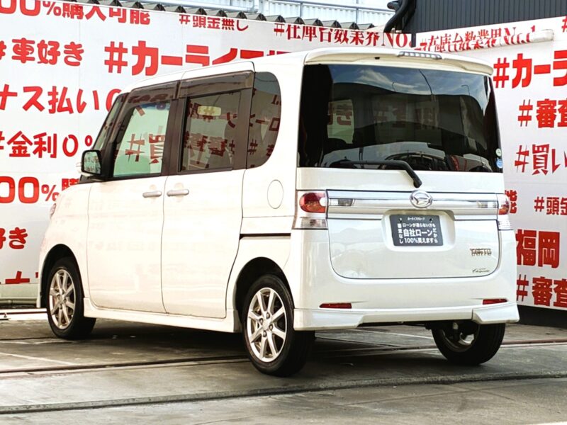 TANTO CUSTOM タント カスタムX 【車検2年付】