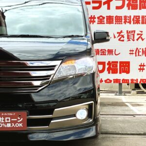 SERENA　セレナ　ライダーブラックライン【特別仕様車】【車検2年付】