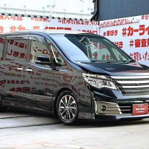 SERENA　セレナ　ライダー　ブラックライン Ｓ－ＨＹＢＲＩＤ アドバンスドセーフティーパッケージ＂後期型＂【特別仕様車】【カスタム】