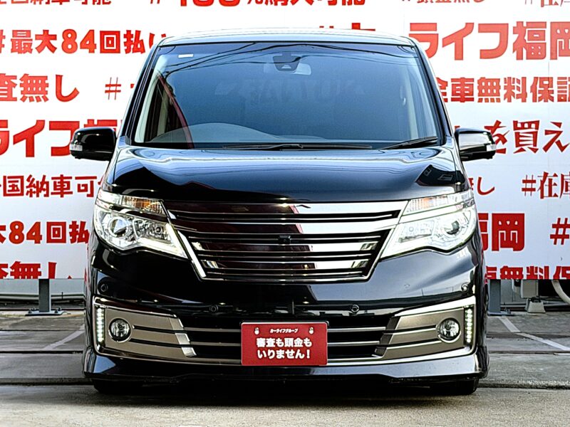 SERENA セレナ ライダー ブラックライン S-HYBRID アドバンスドセーフティーパッケージ"後期型"【特別仕様車】【カスタム】