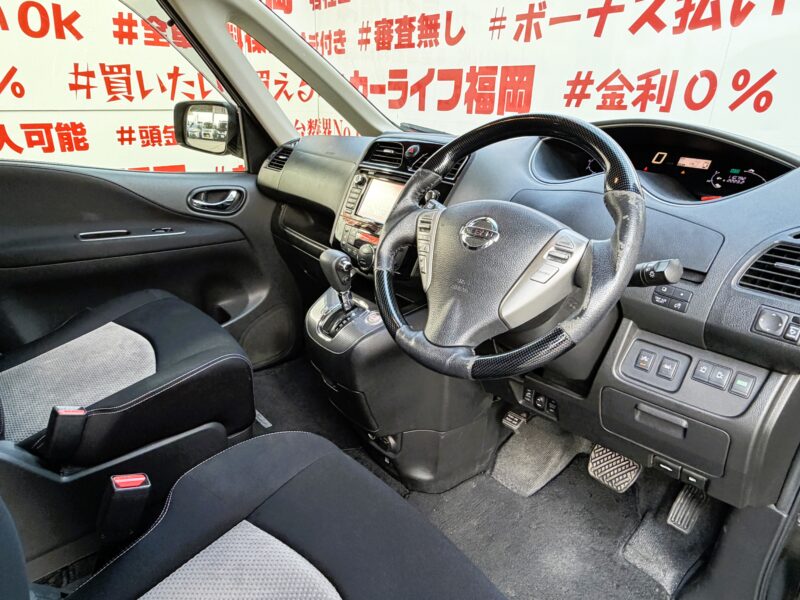 SERENA セレナ ライダー ブラックライン S-HYBRID アドバンスドセーフティーパッケージ"後期型"【特別仕様車】【カスタム】