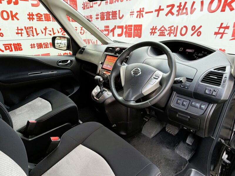 SERENA セレナ ライダー ブラックライン S-HYBRID アドバンスドセーフティーパッケージ"後期型"【総合評価優良車】【特別仕様車】【車検2年付】