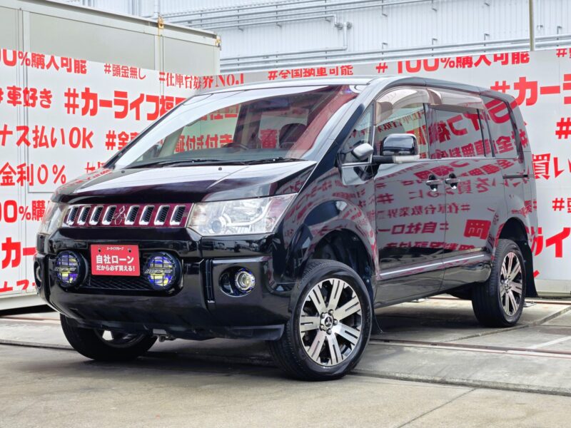 DELICA　デリカD5　Gパワーパッケージ　【カスタム】【4WD】【ワンオーナー】【車検２年付】　