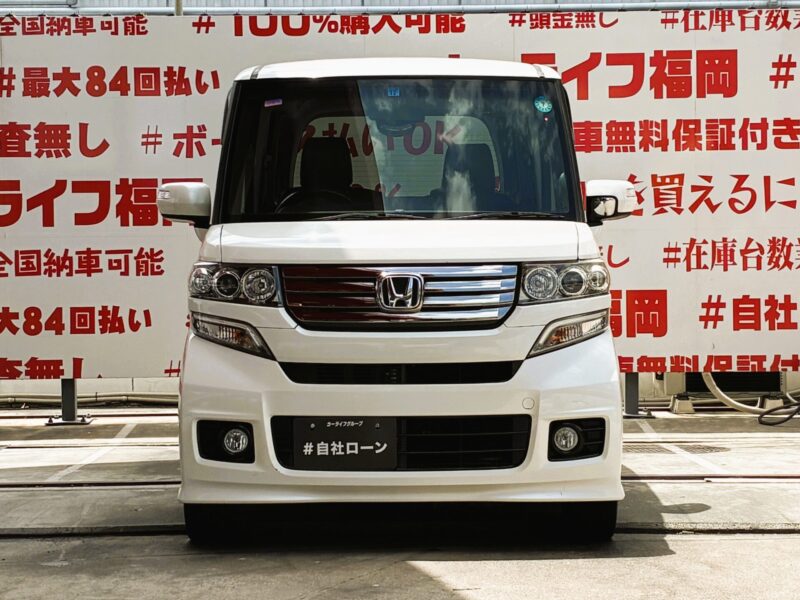 N-BOX カスタム G SSパッケージ【特別仕様車】【車検2年付】