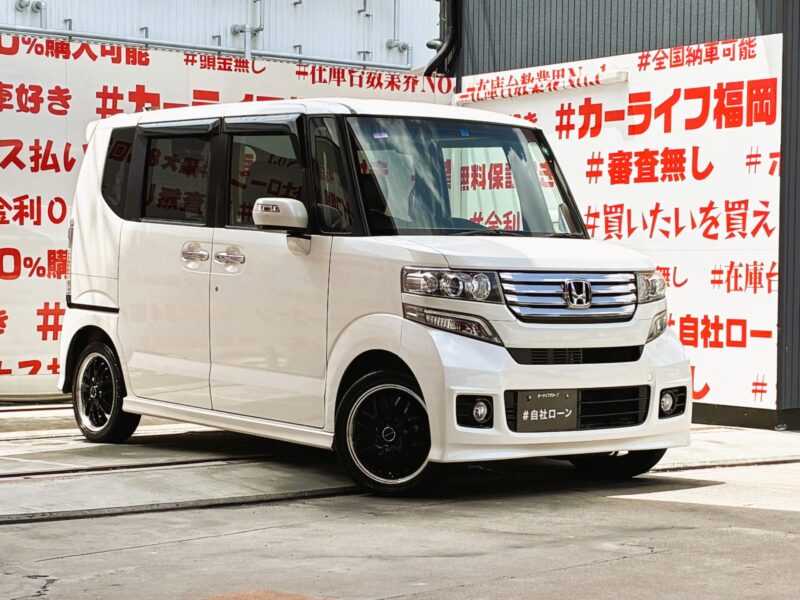 N-BOX カスタム G SSパッケージ【特別仕様車】【車検2年付】
