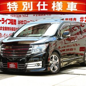 ELGRAND エルグランド ライダー 白本革シート仕様パワーシート【特別仕様車】【車検2年付】