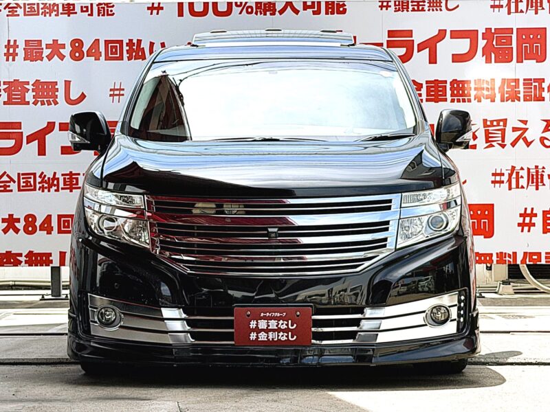 ELGRAND エルグランド ライダー 白本革シート仕様パワーシート【特別仕様車】【車検2年付】