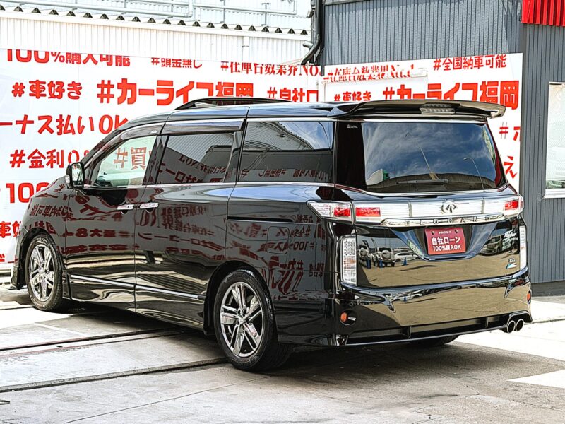 ELGRAND エルグランド ライダー 白本革シート仕様パワーシート【特別仕様車】【車検2年付】