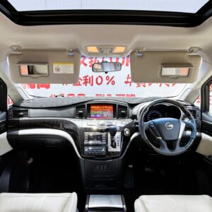 ELGRAND エルグランド ライダー 白本革シート仕様パワーシート【特別仕様車】【車検2年付】