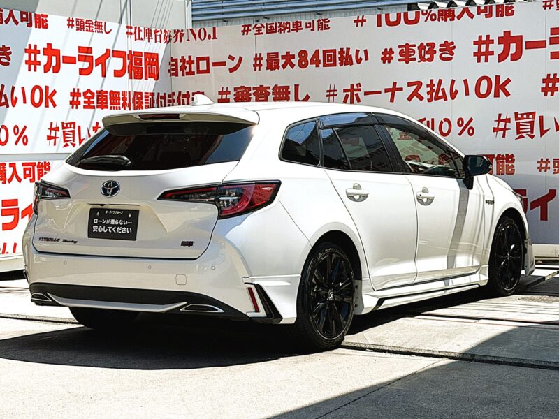 COROLLA TOURING カローラツーリング ハイブリッド W×B 【総合評価優良車】