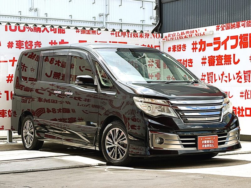 SERENA セレナ ライダー ブラックライン S-HYBRID "後期型"【特別仕様車】