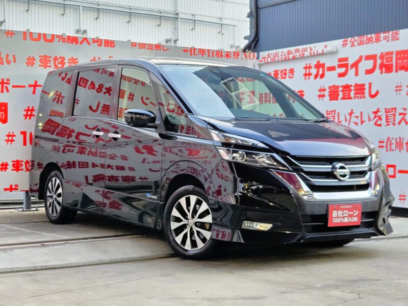 SERENA セレナ ハイウェイスター VセレクションⅡ S-HYBRID【総合評価優良車】【特別仕様車】【車検2年付】