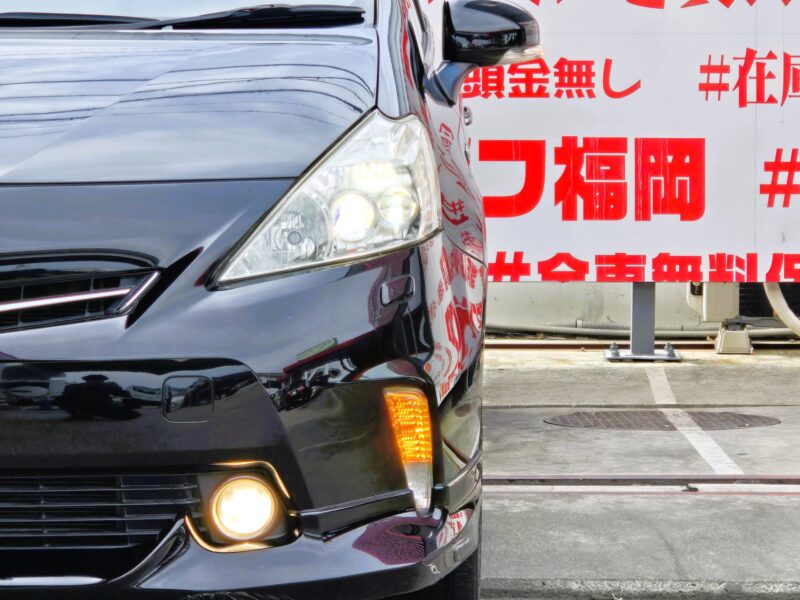 PRIUSα プリウスα Sチューンブラック 【総合評価優良車】【特別仕様車】【カスタム】【車検2年付】