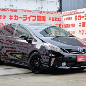 PRIUSα　プリウスα　Ｓチューンブラック　【総合評価優良車】【特別仕様車】【カスタム】【車検２年付】