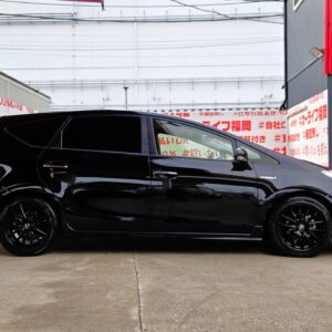PRIUSα　プリウスα　Ｓチューンブラック　【総合評価優良車】【特別仕様車】【カスタム】【車検２年付】