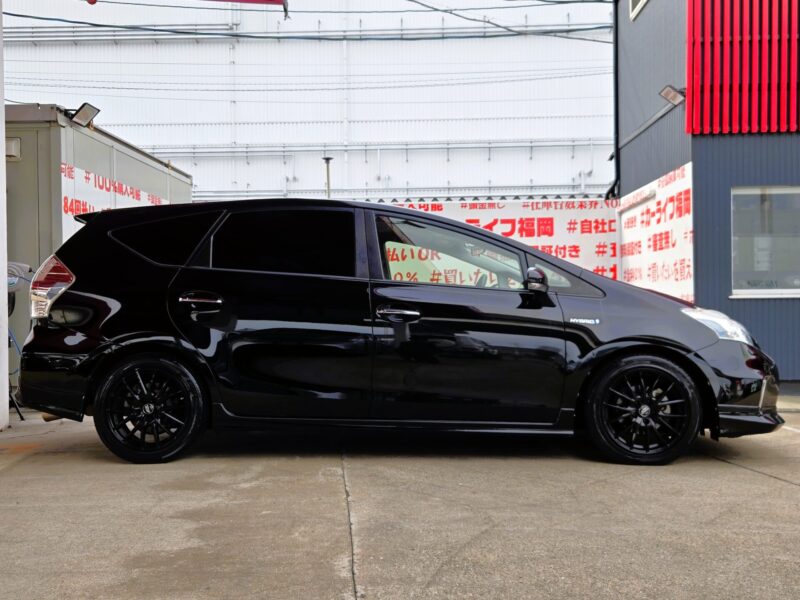 PRIUSα プリウスα Sチューンブラック 【総合評価優良車】【特別仕様車】【カスタム】【車検2年付】