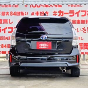PRIUSα　プリウスα　Ｓチューンブラック　【総合評価優良車】【特別仕様車】【カスタム】【車検２年付】