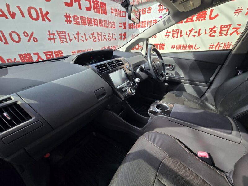 PRIUSα プリウスα Sチューンブラック 【総合評価優良車】【特別仕様車】【カスタム】【車検2年付】